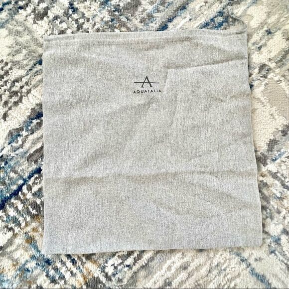 Aquatallia grey drawstring dust bag - Picture 1 of 6